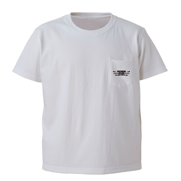 sd blur logo over size pocket tee