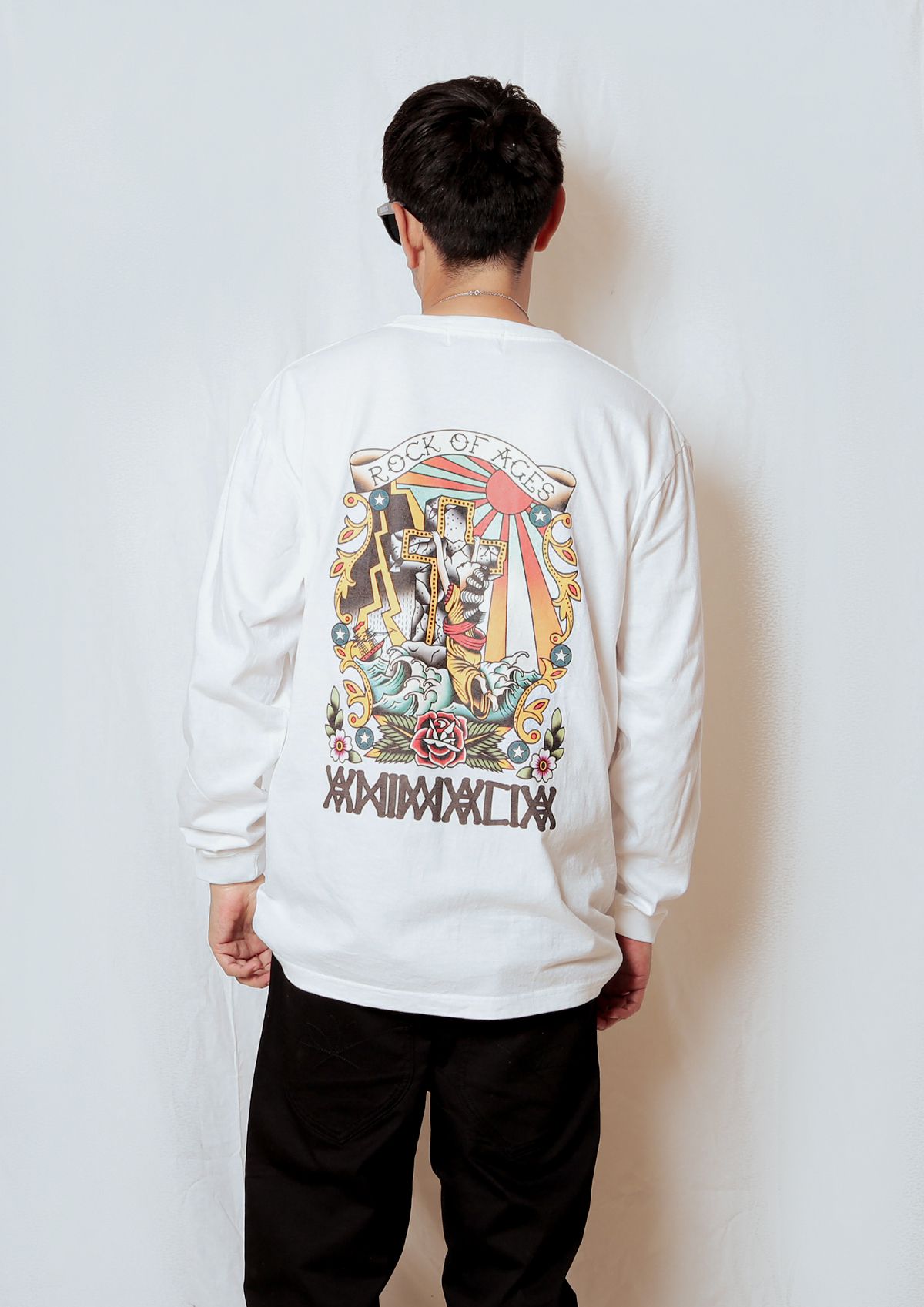 L/S Tee - ROCK OF AGES
