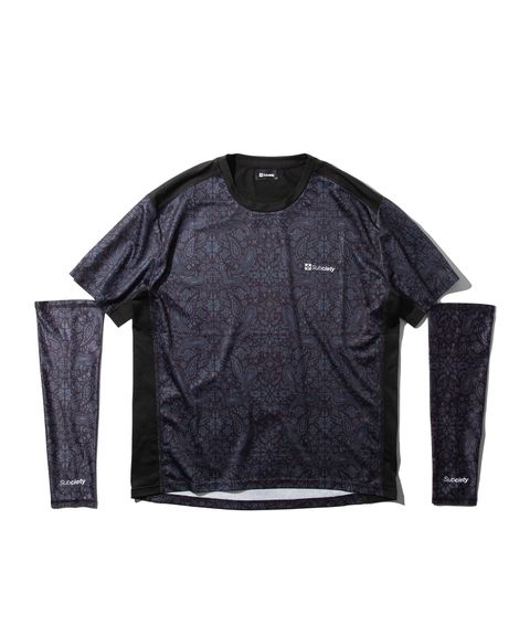 PAISLEY DRY TEE & ARM SLEEVE (SET)