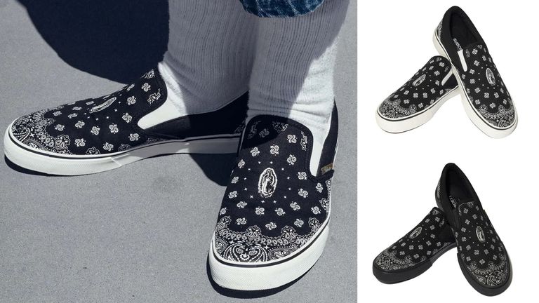 《SUBCIETY》Bandanna maria slip-on
