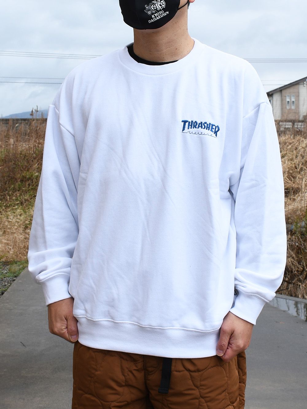 FLAME Logo C/N Sweatshirt
