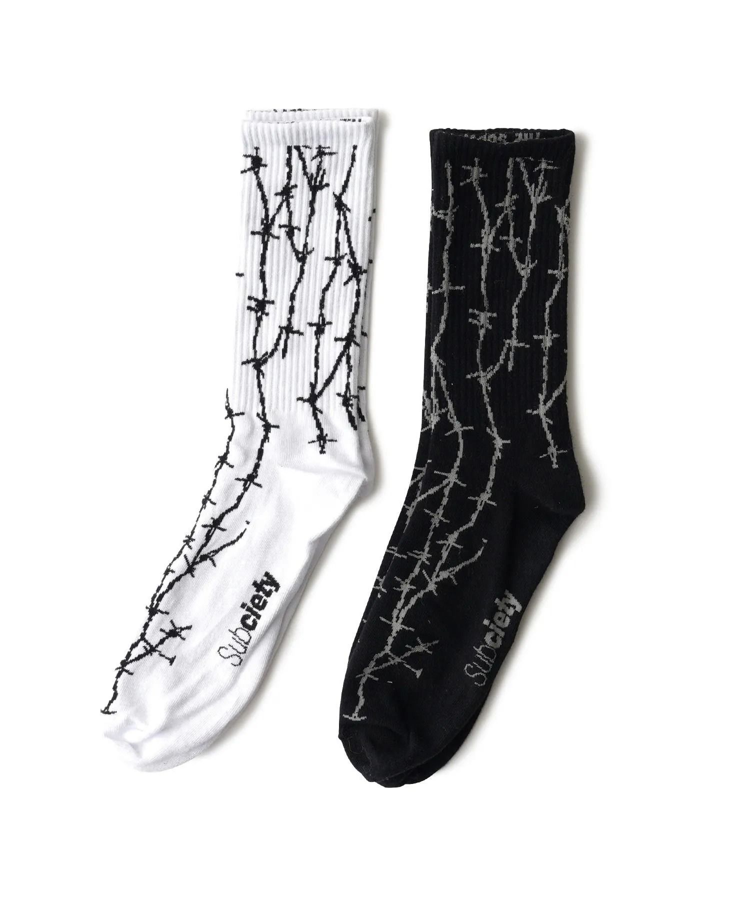 Barbed wire socks