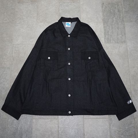 GENE [ RAW DENIM TRUCKER JACKET ]