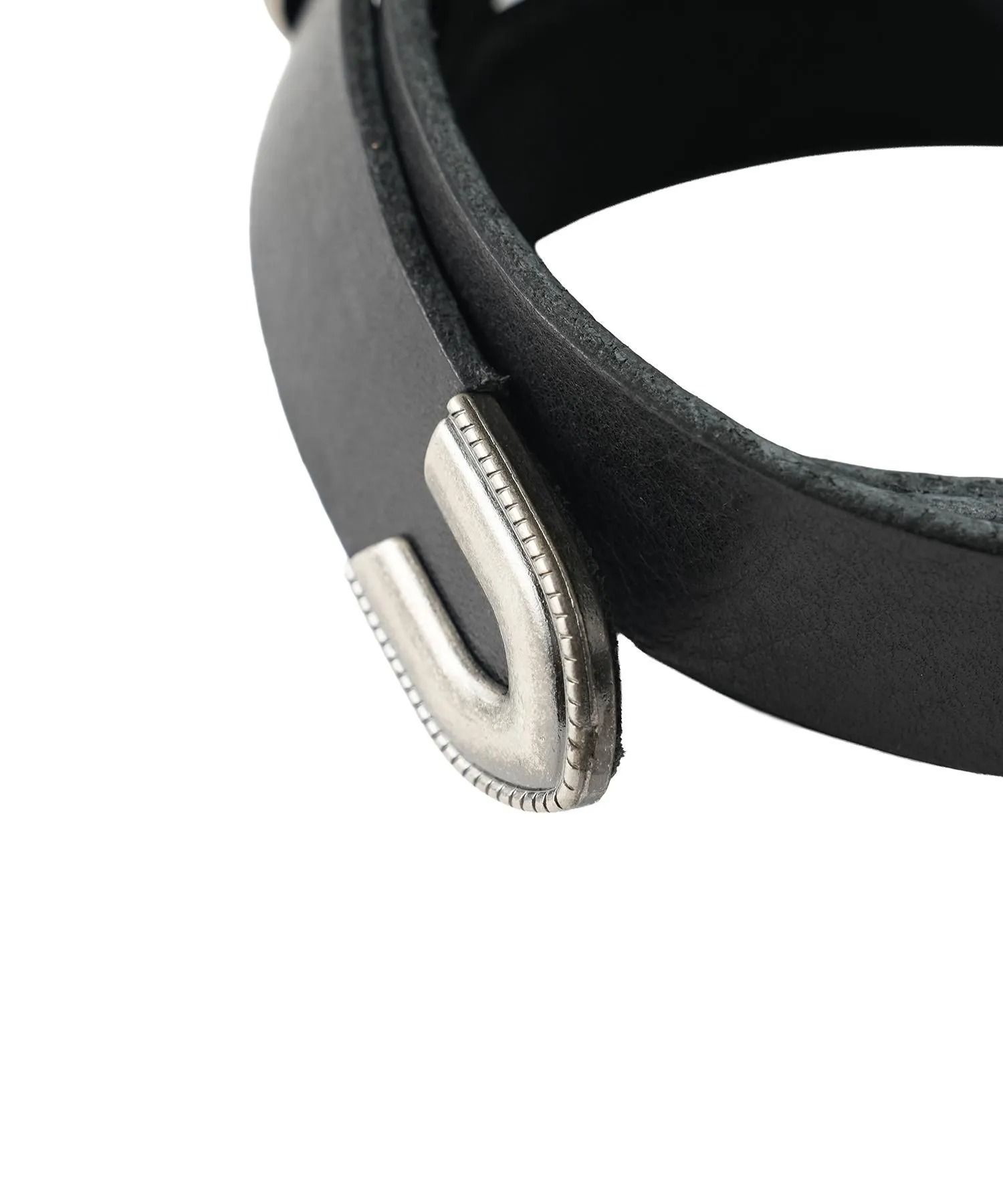 Hook buckle Leather belt