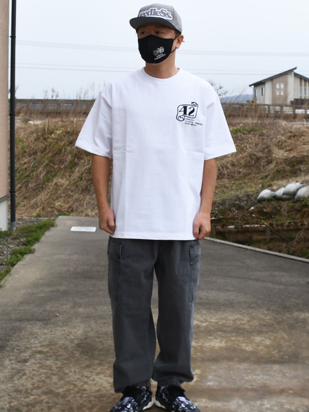 Rolling logo42  9.1oz ss tee