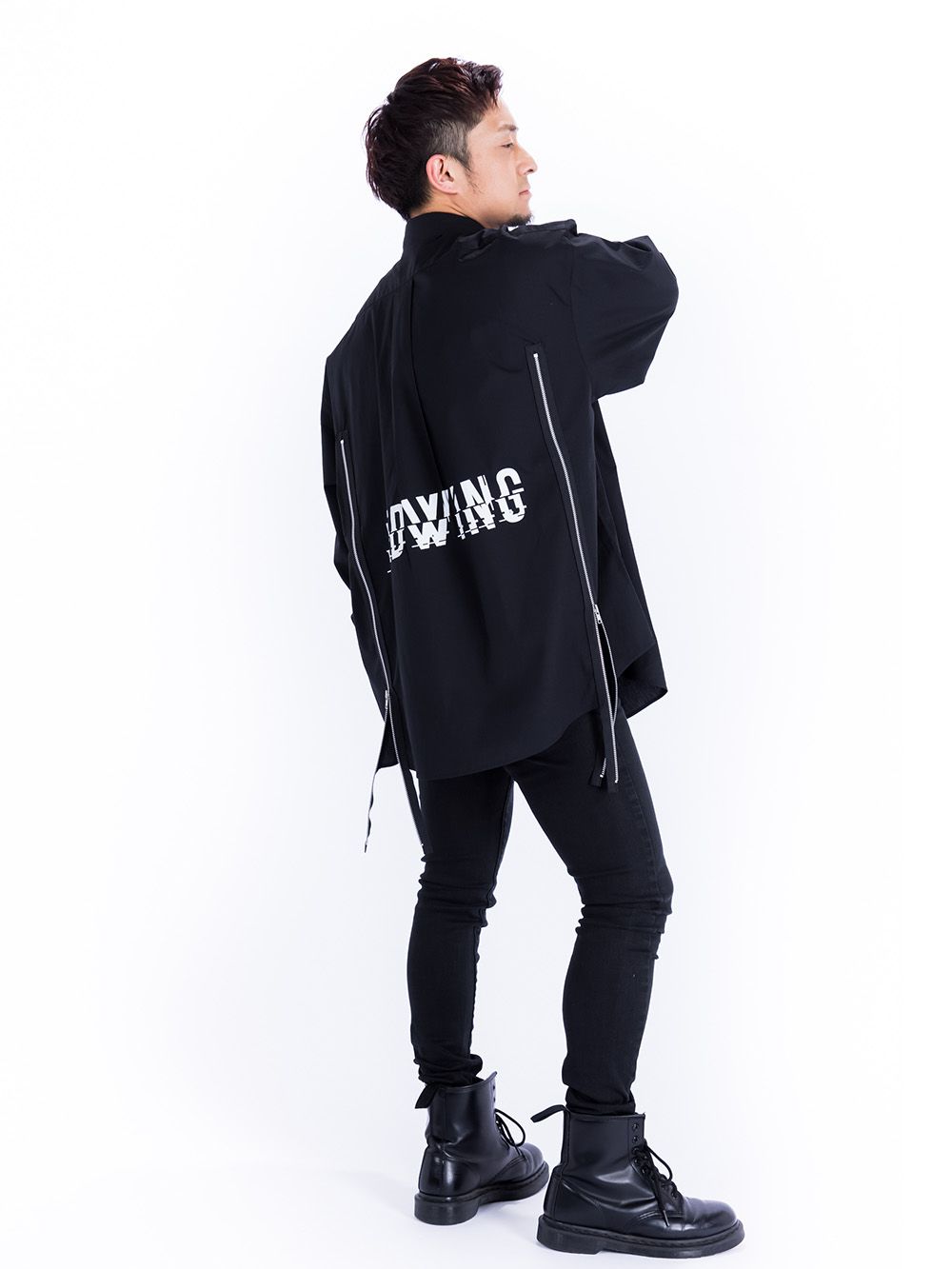 Big Silhouette Double Zip Shirt