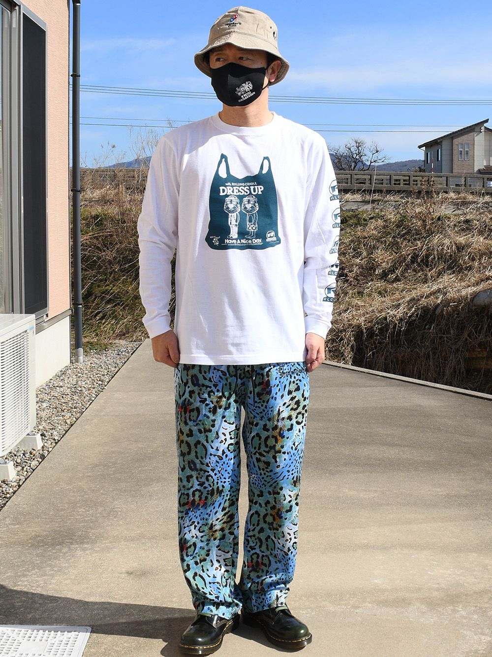 CREAM BAG LONG-SLEEVE