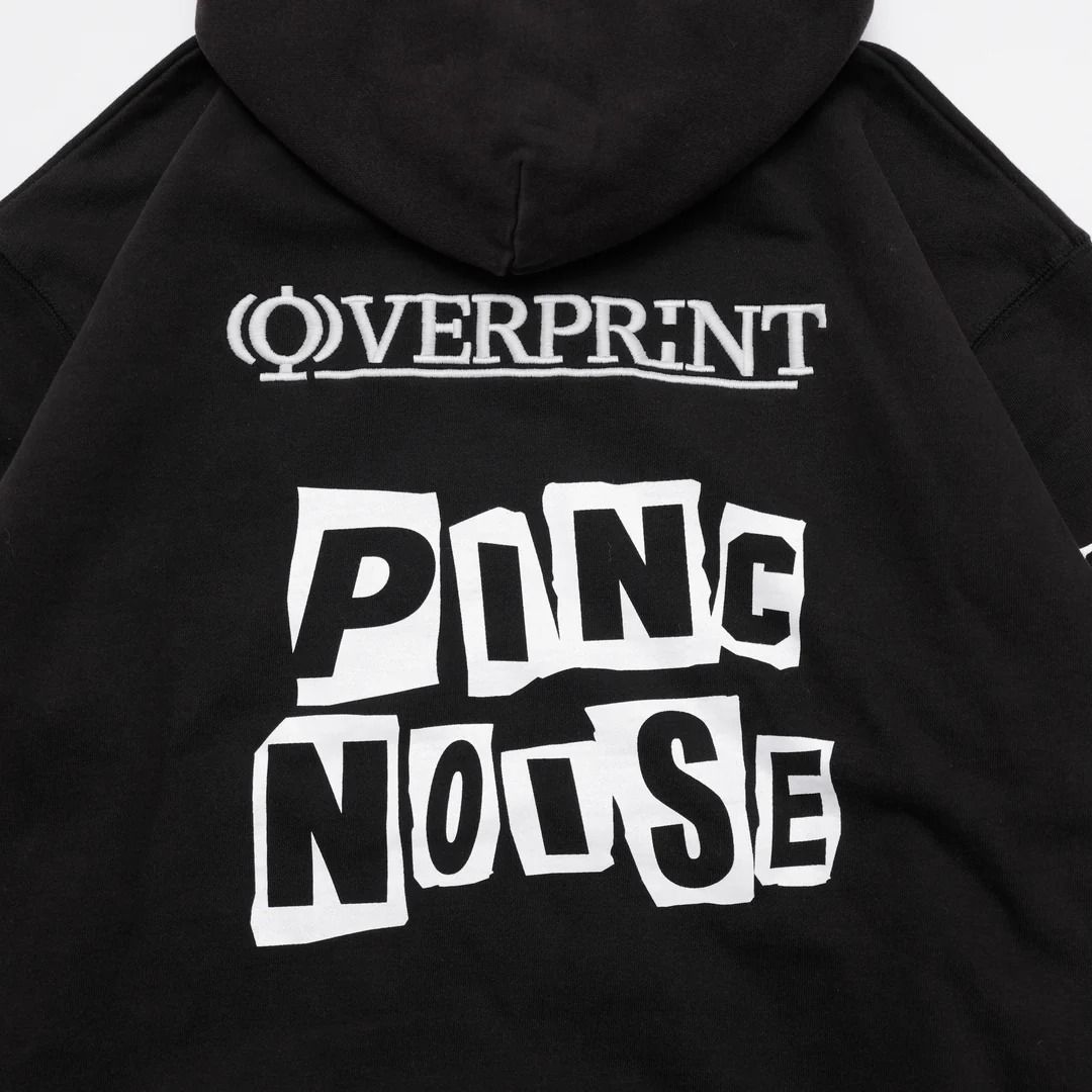 OVERPRINT Zip Hoodie_PINC NOISE