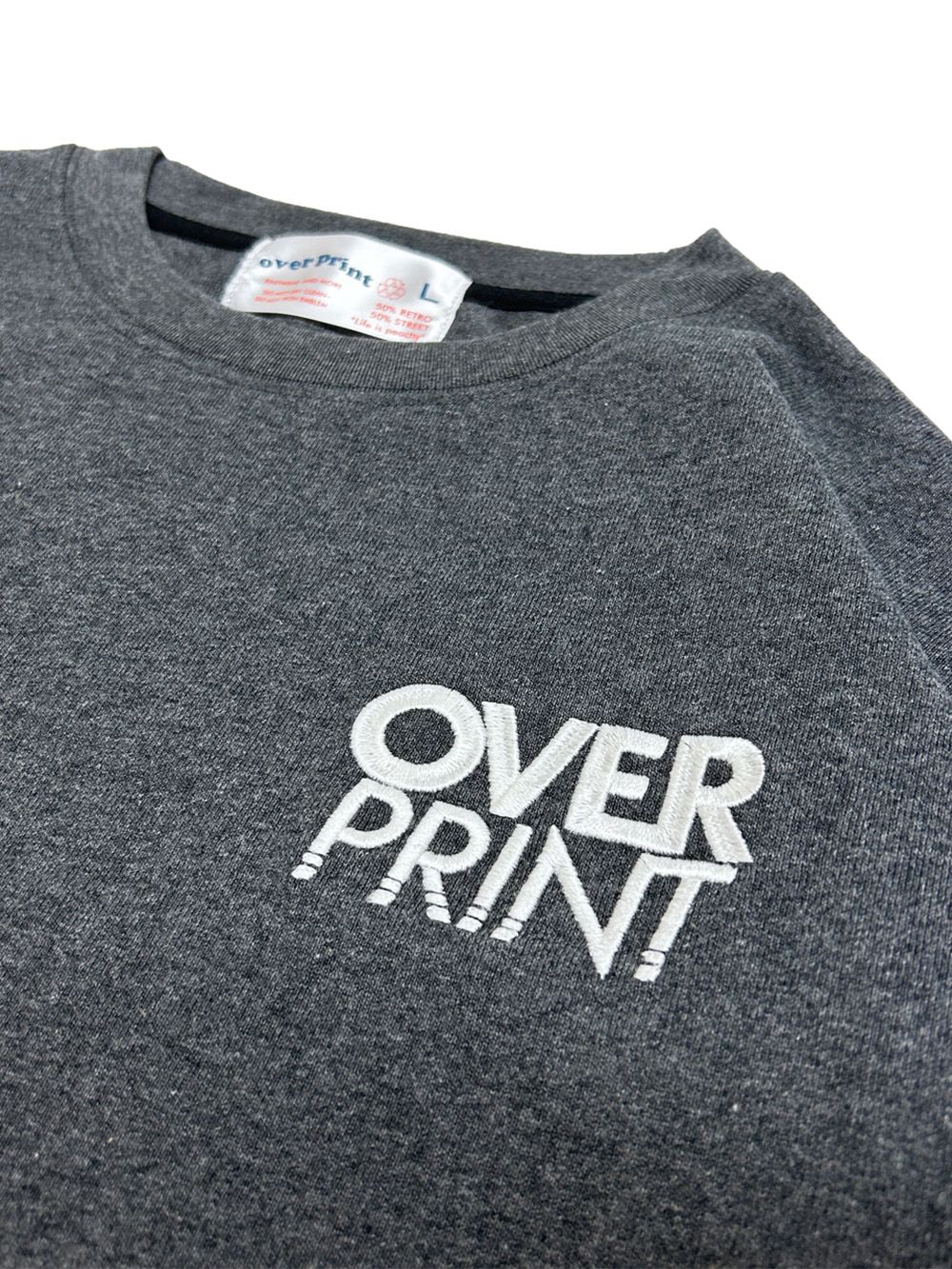 over print - flash and back sweatshirts like L/S Tee | DOLL