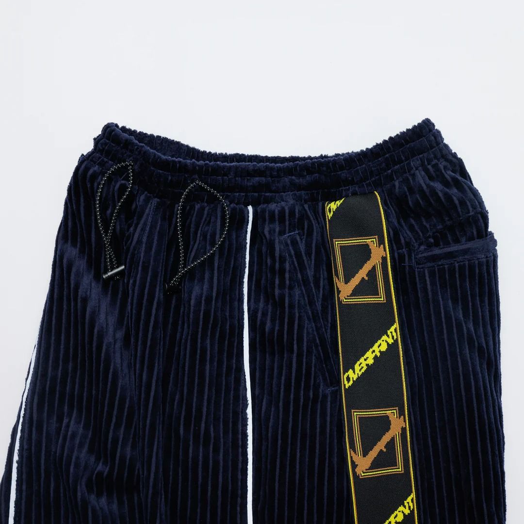 Corduroy jersey pants