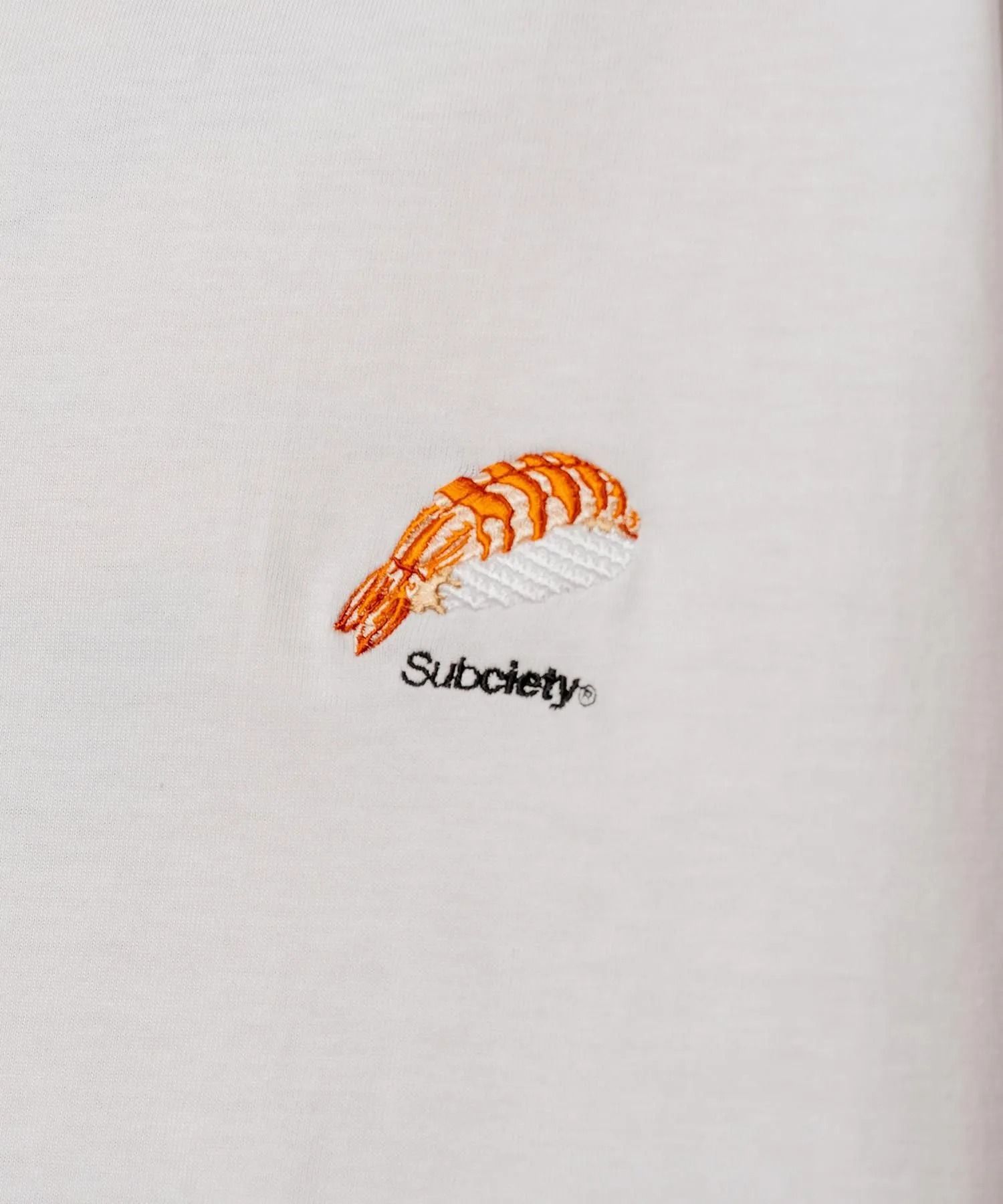 Embroidery sushi tee