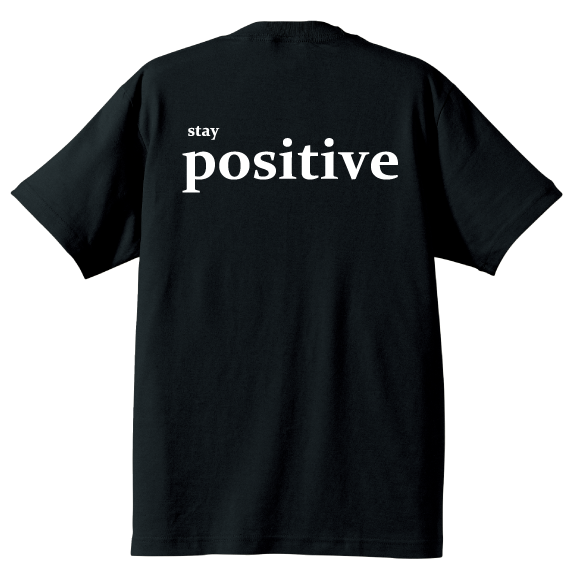 stay positive ss tee