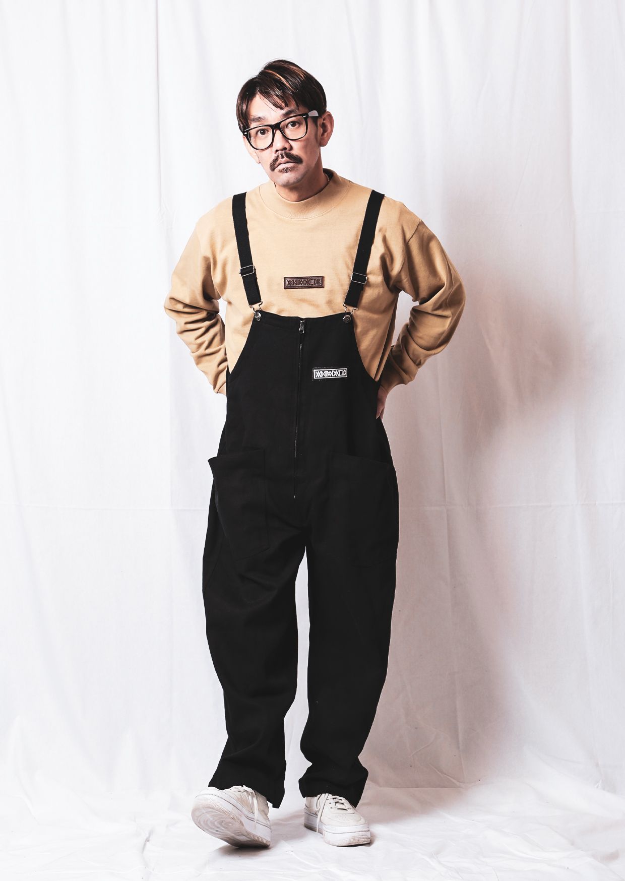 OVERALLS - Leather Patch
