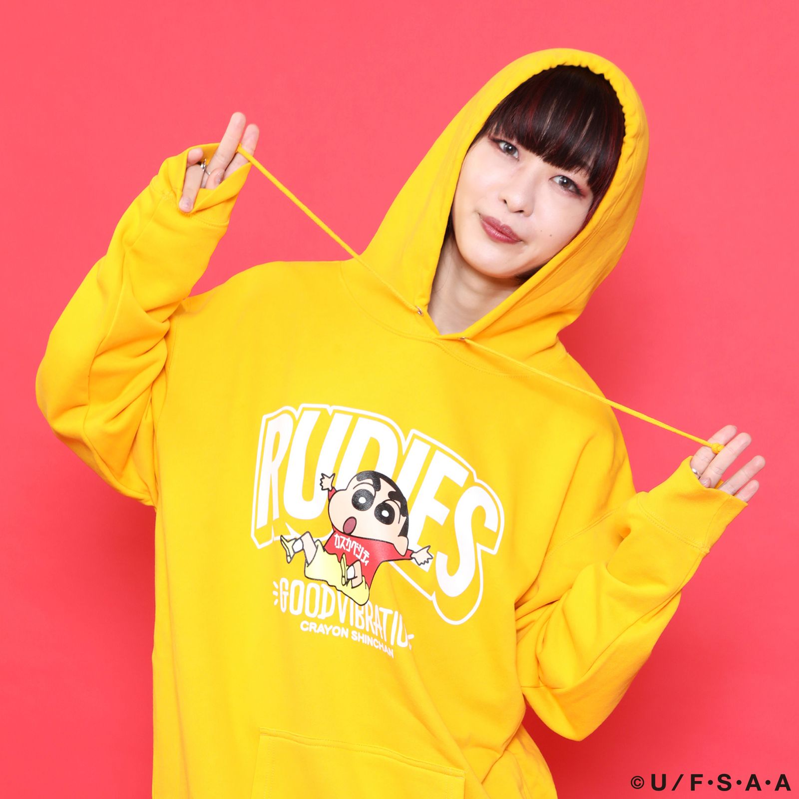 RUDIE'S x CRAYON SHINCHAN DIVE HOOD SWEAT