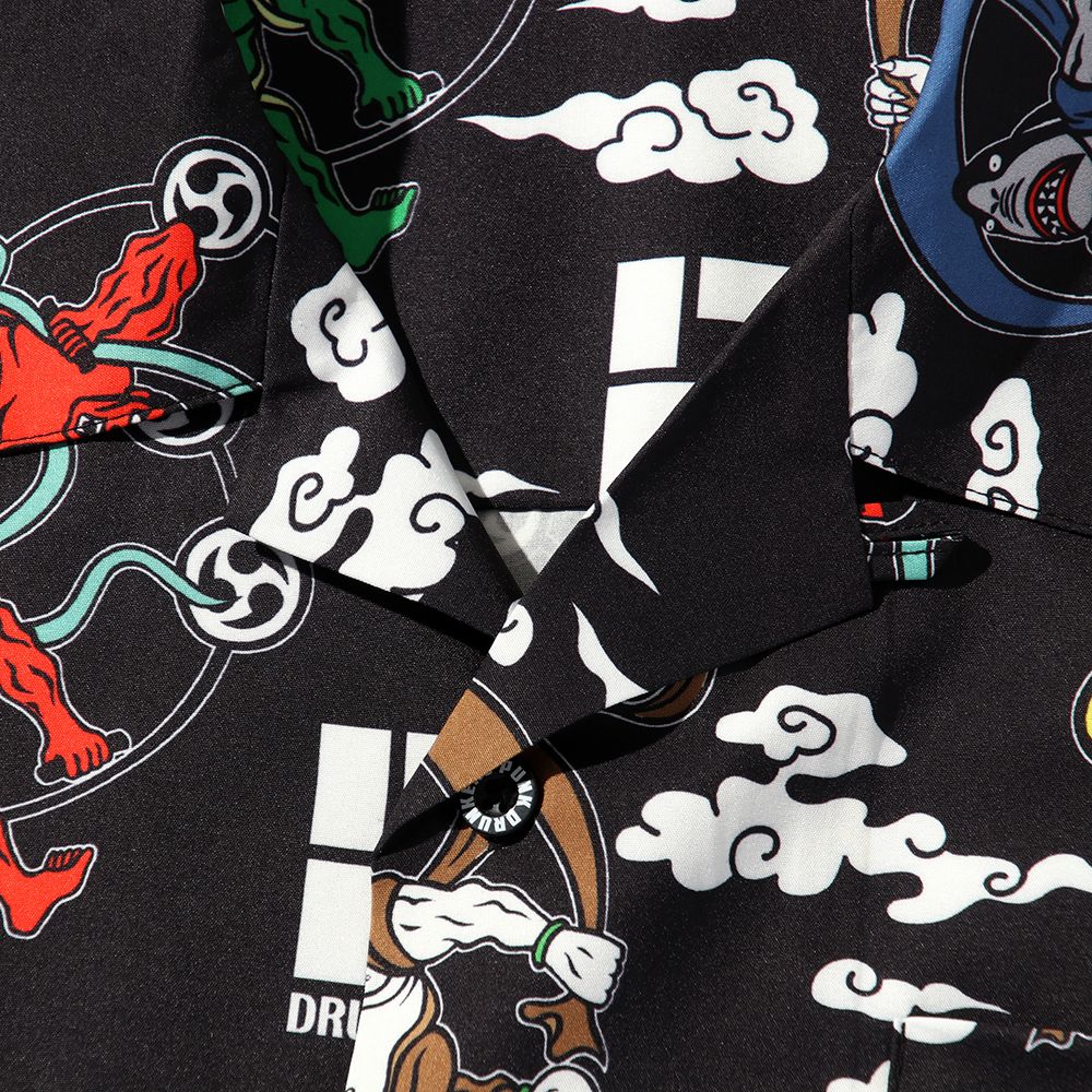 風神雷神アロハシャツ