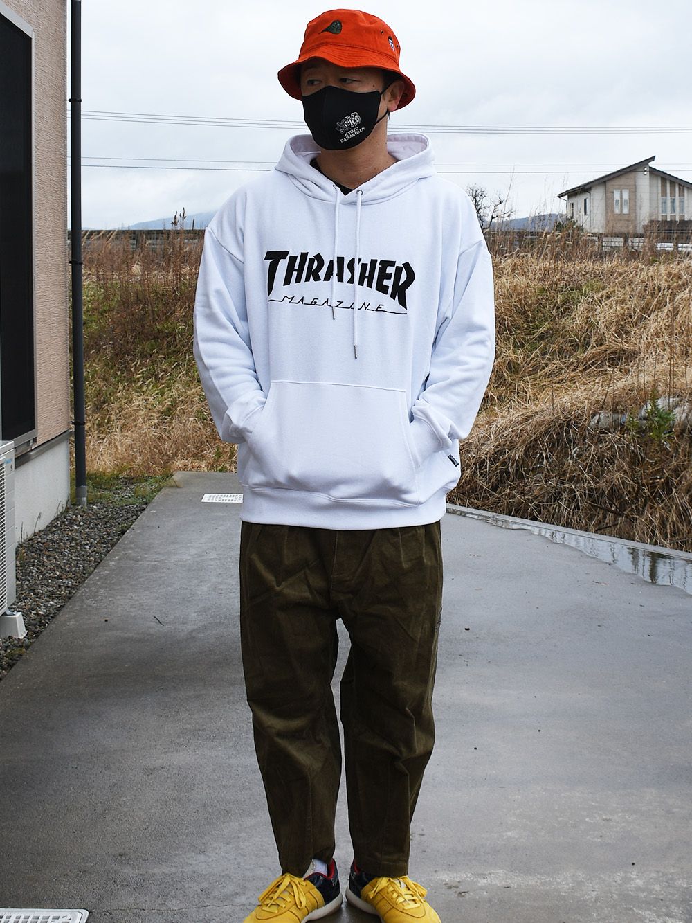 THRASHER Skate goat Logo Hoodie