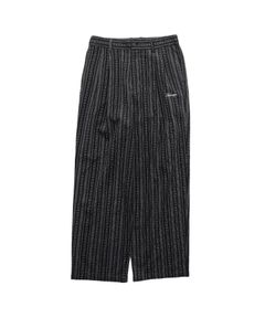 Jacquard stripe slacks