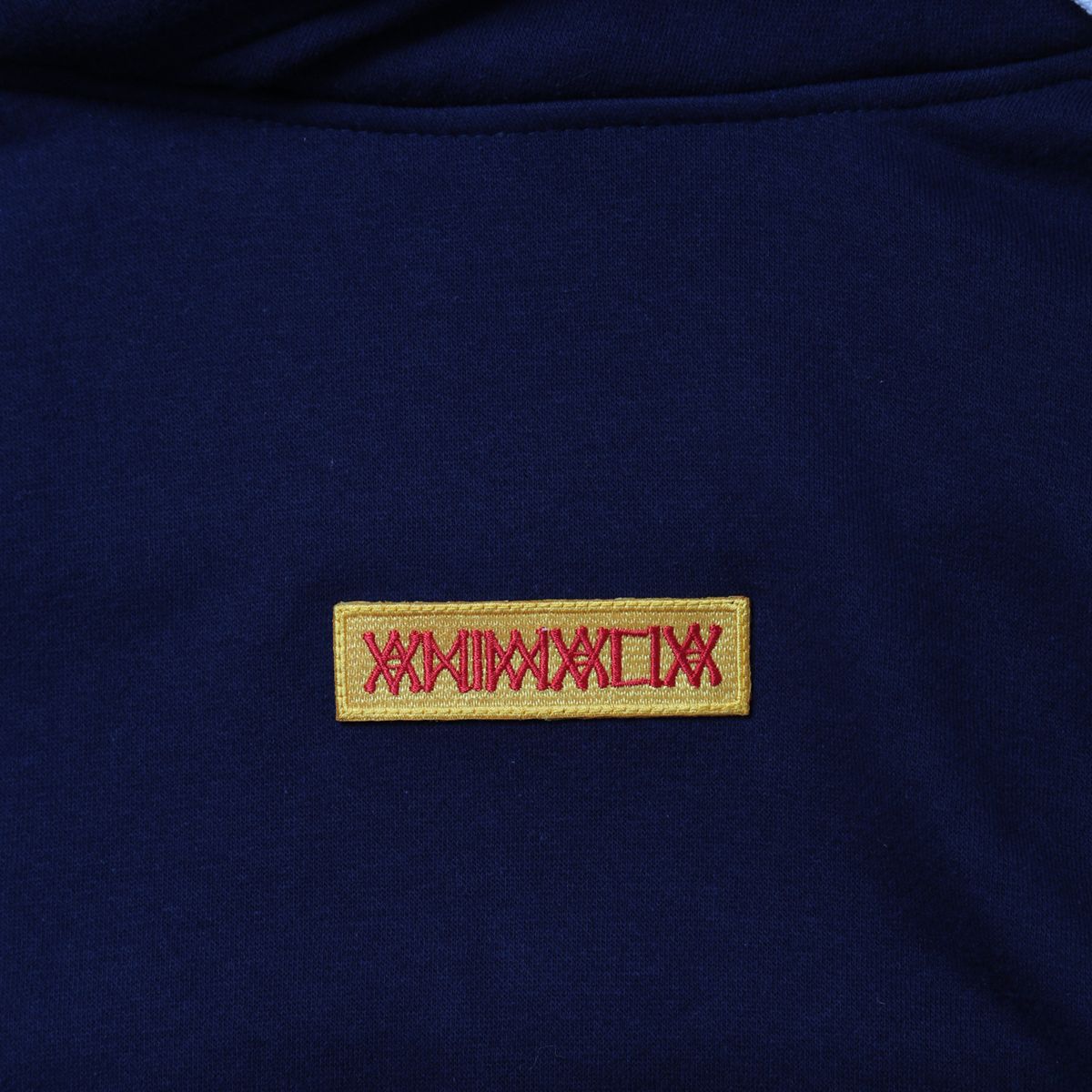 CROSS-NECK HEAVY OZ HOODIE