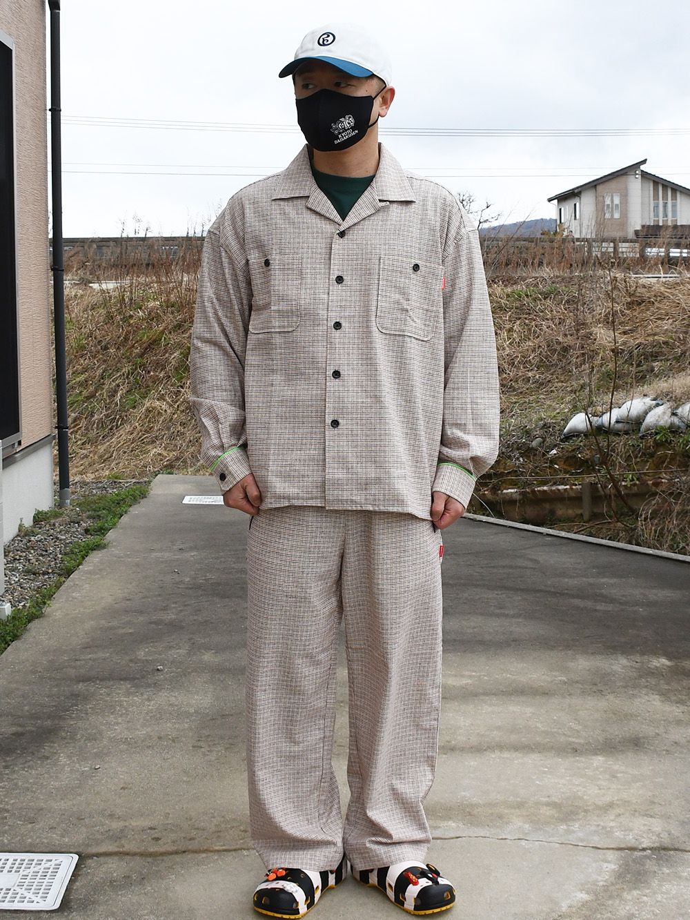 PAJAMAS CHECK EASY-PANTS