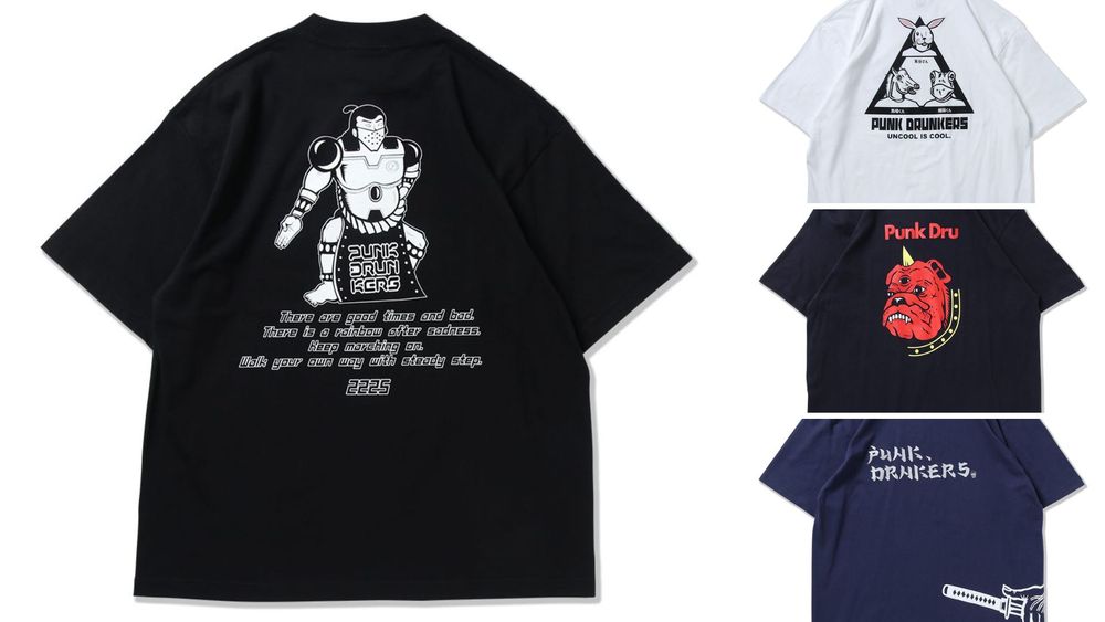《PUNK DRUNKERS 春物先行予約》Tシャツ編