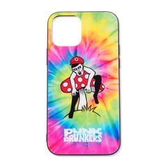 TEMPERED GLASS iPhone CASE / タイダイきのこ