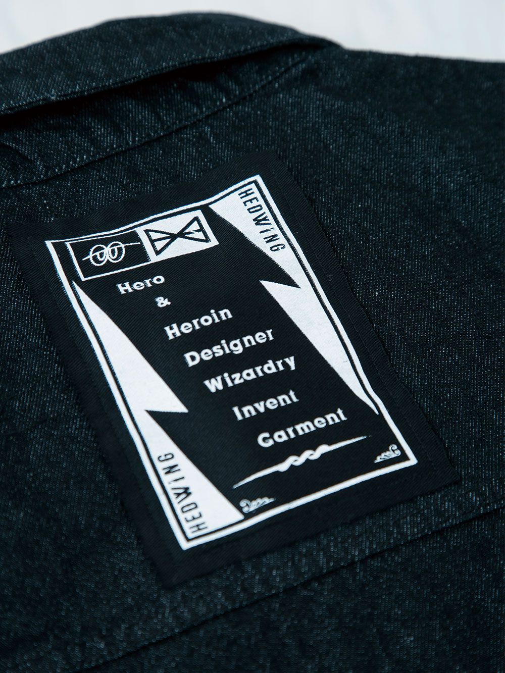 Half asleeper Denim jacket