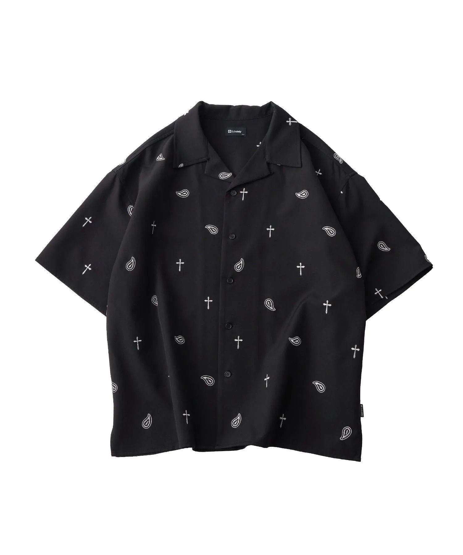 All-over embroidered shirt