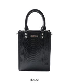 Faux leather shoulder tote bag