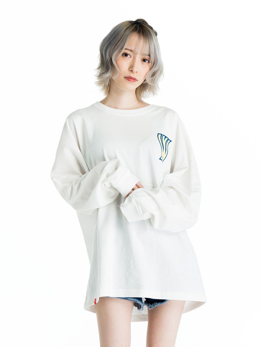 "W" ave Longsleeve T-shirt