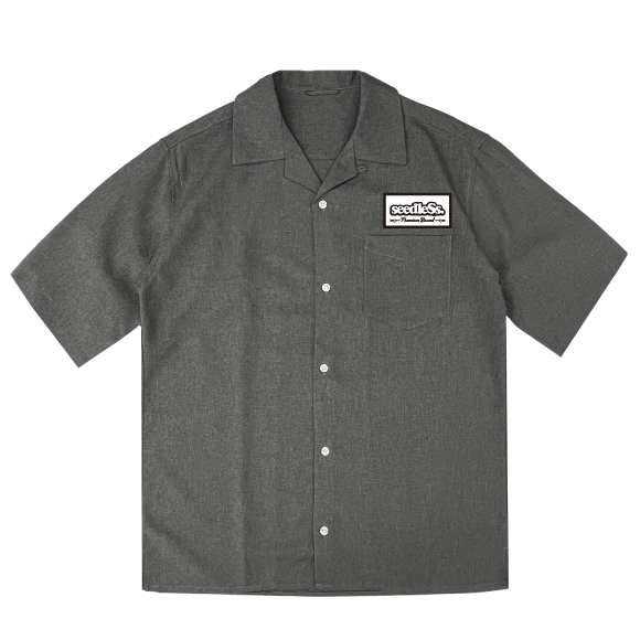 sd coop wappen over size open collar shirts
