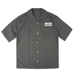 sd coop wappen over size open collar shirts