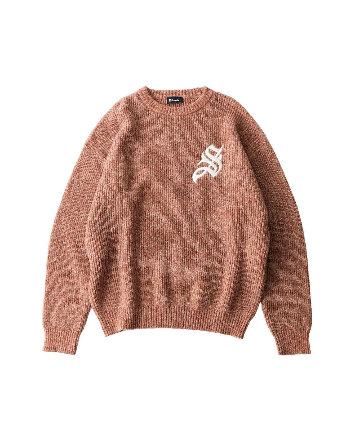 Melange knit