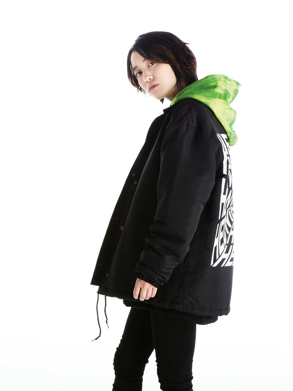 Blackhole Logo Coach Jacket