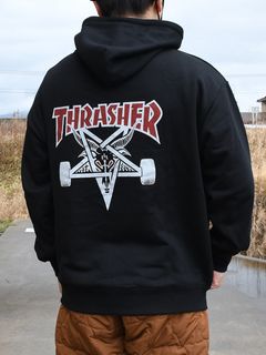 THRASHER Skate goat Logo Hoodie