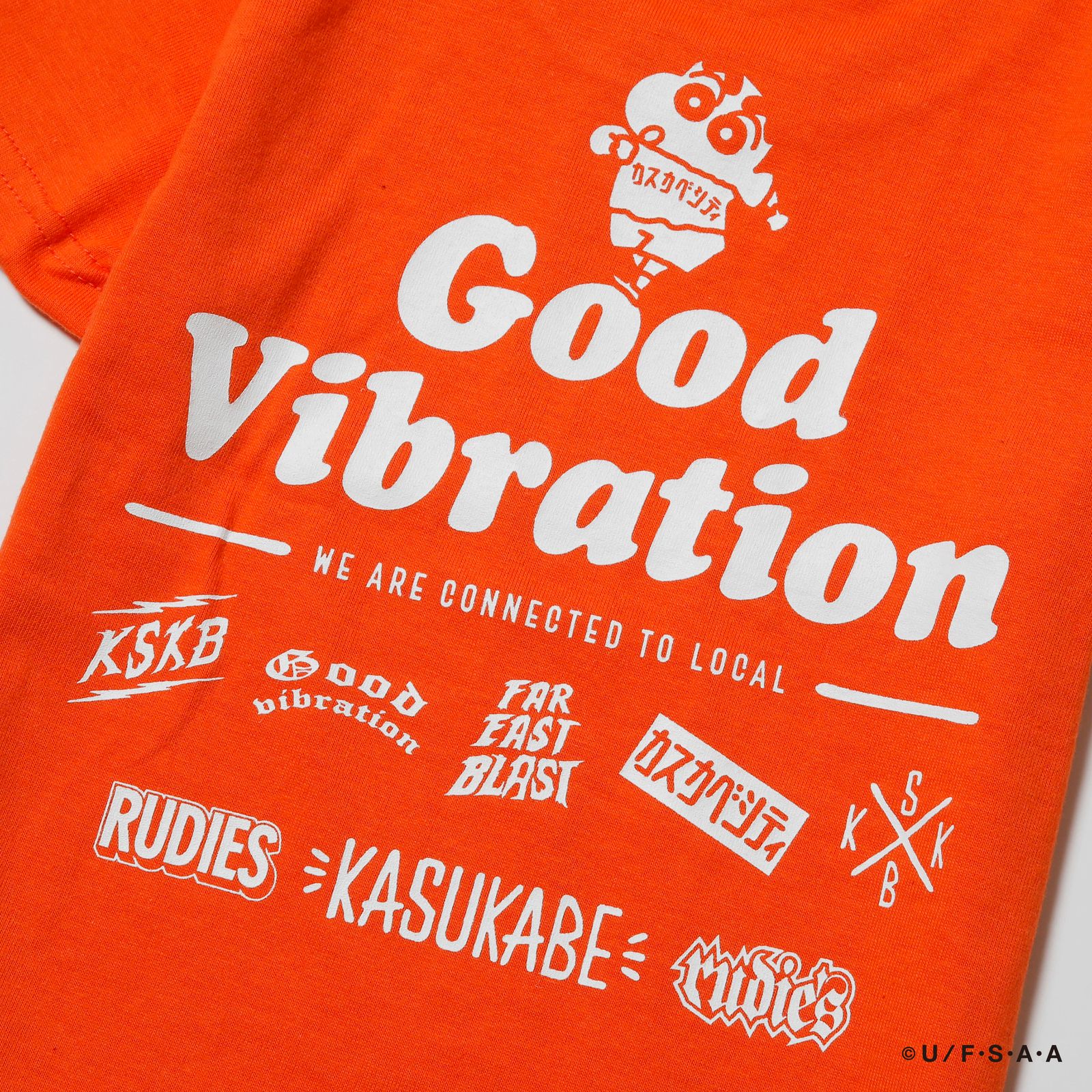 RUDIE'SxCRAYON SHINCHAN LOCALFEST KIDS TEE