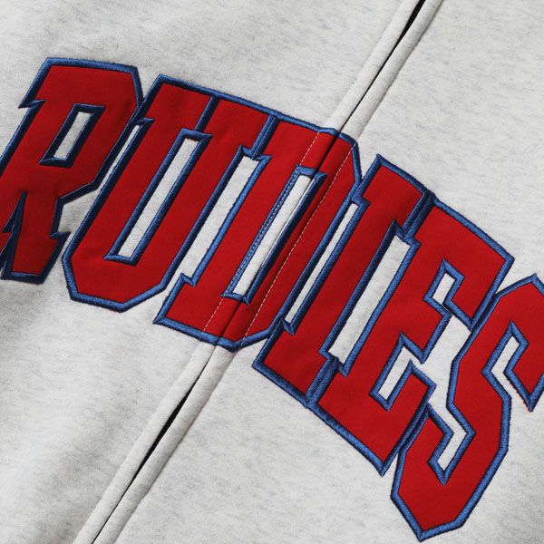 COLLEGE HIGHNECK ZIPHOOD-SWEAT