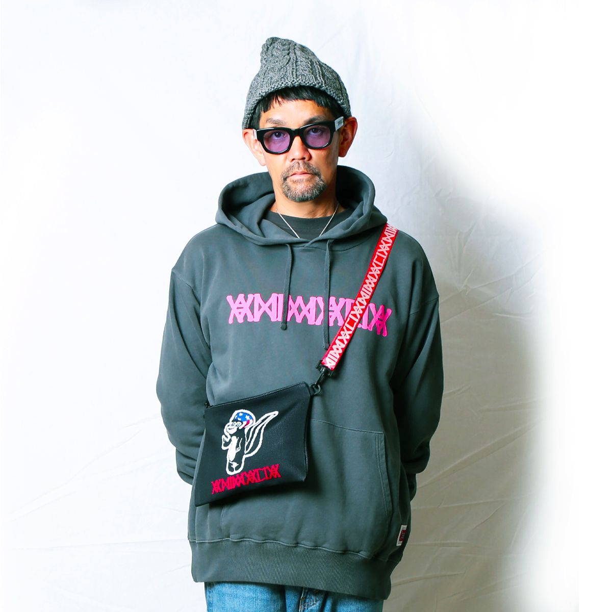 P/O Pigment Dyeing Hoodie - LOGO