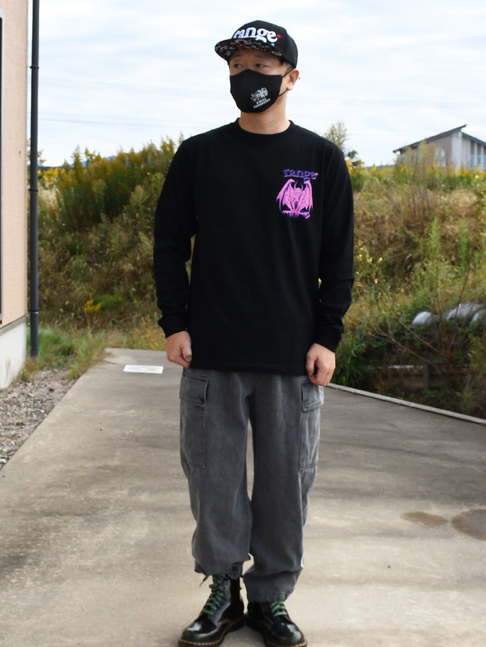 rg pink purple devil LS tee