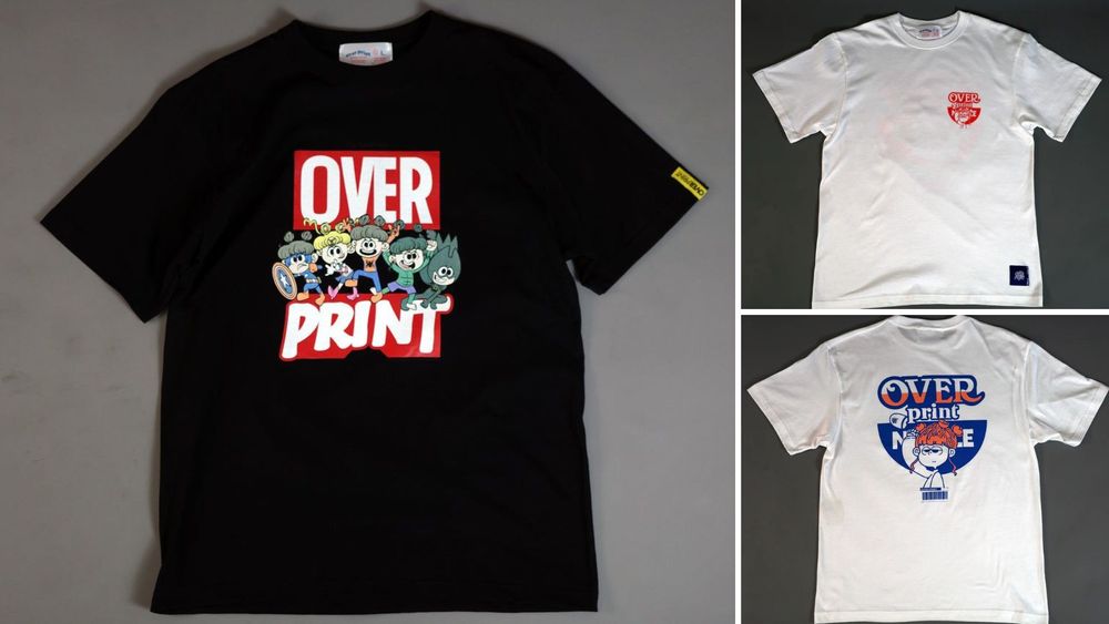 《over print》新作入荷!