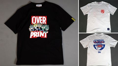 《over print》新作入荷！