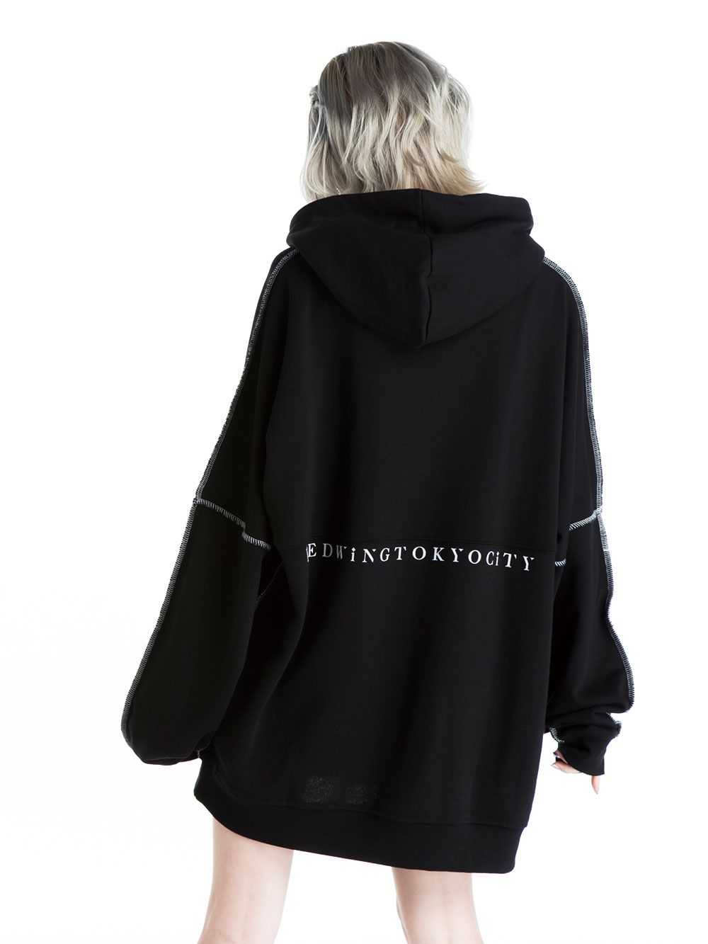 Drop Shoulder Light Hoodie