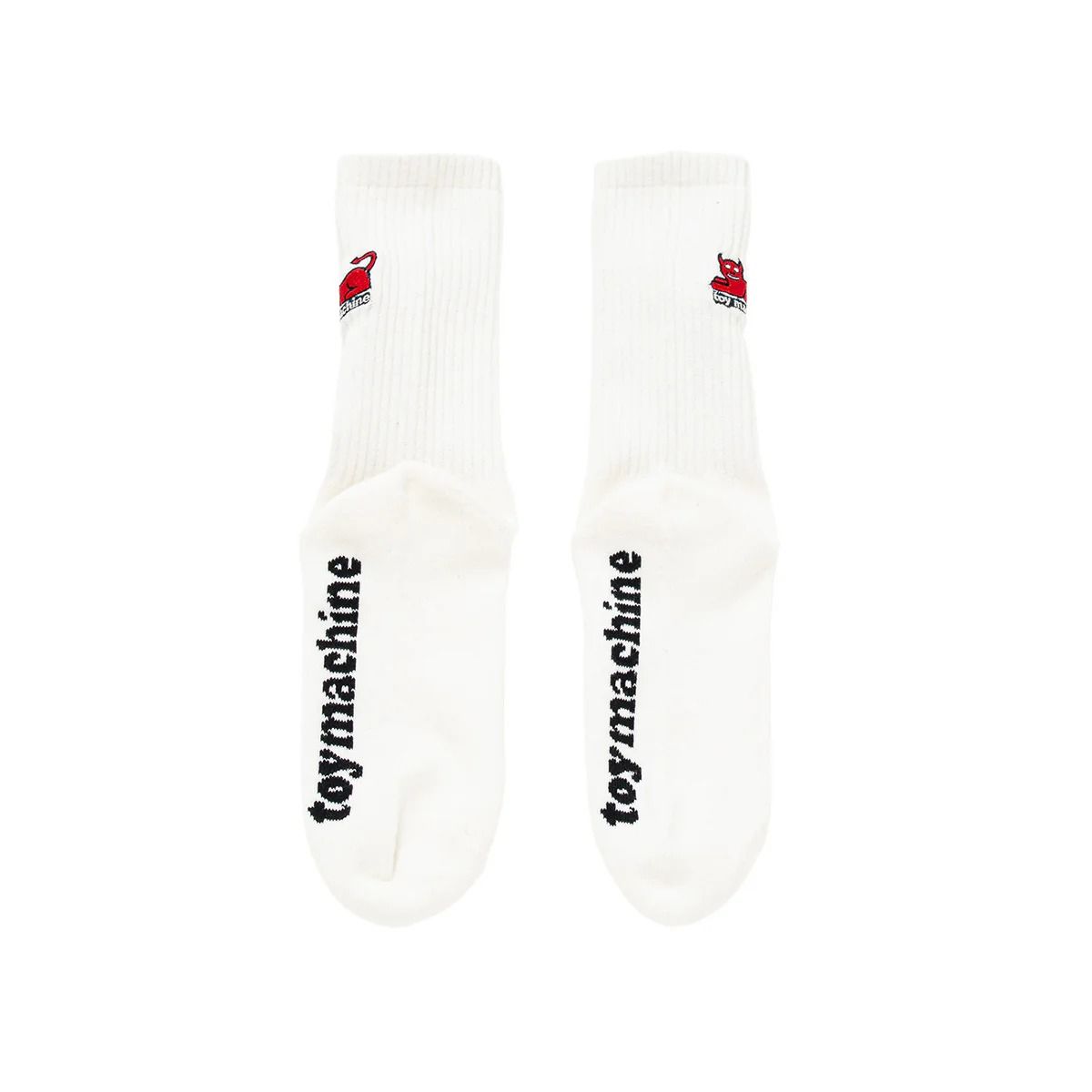 DEVIL CAT EMBROIDERED-SOCKS