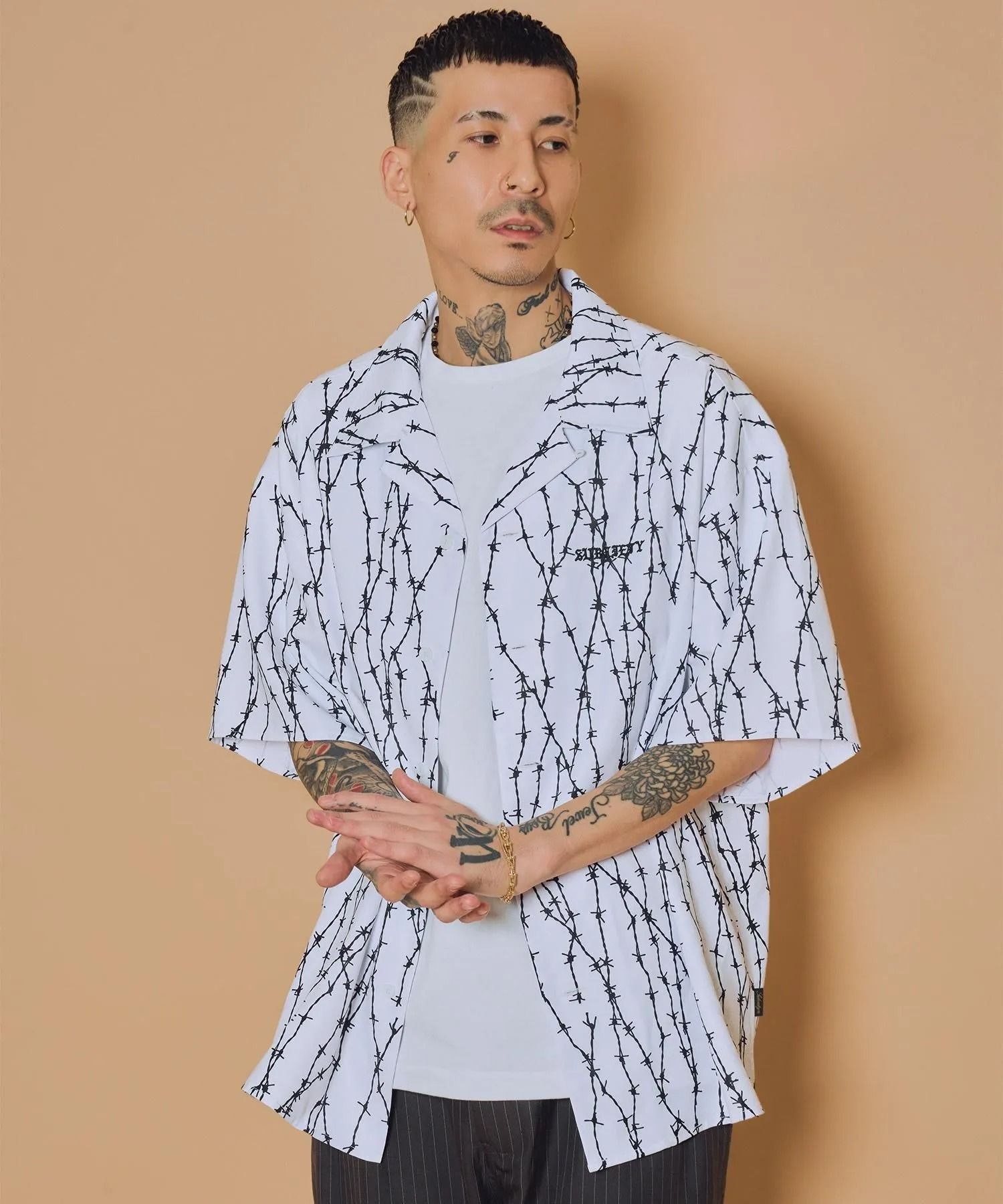 Barbed wire shirt