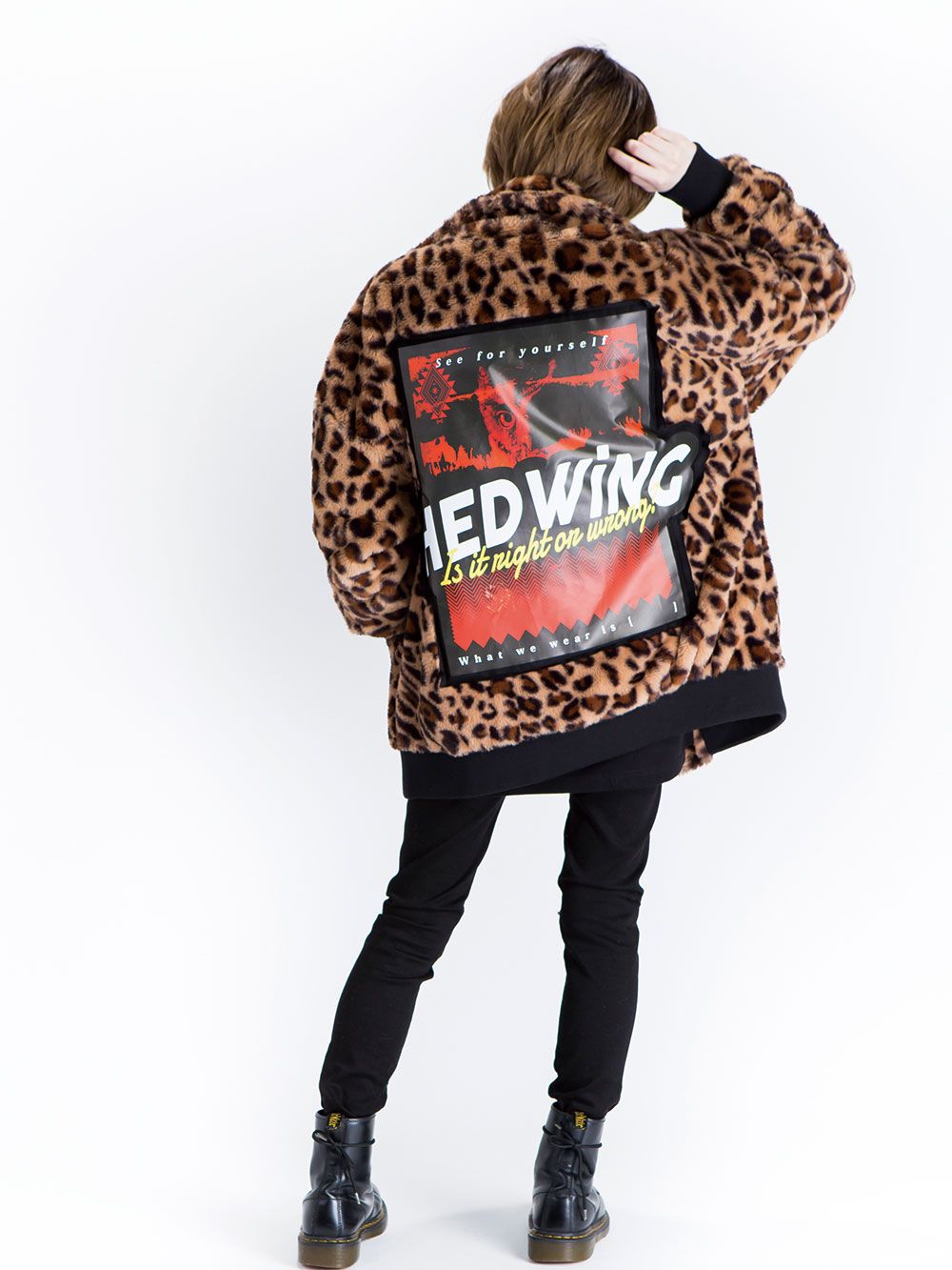 R.A.M Leopard Fur Jacket
