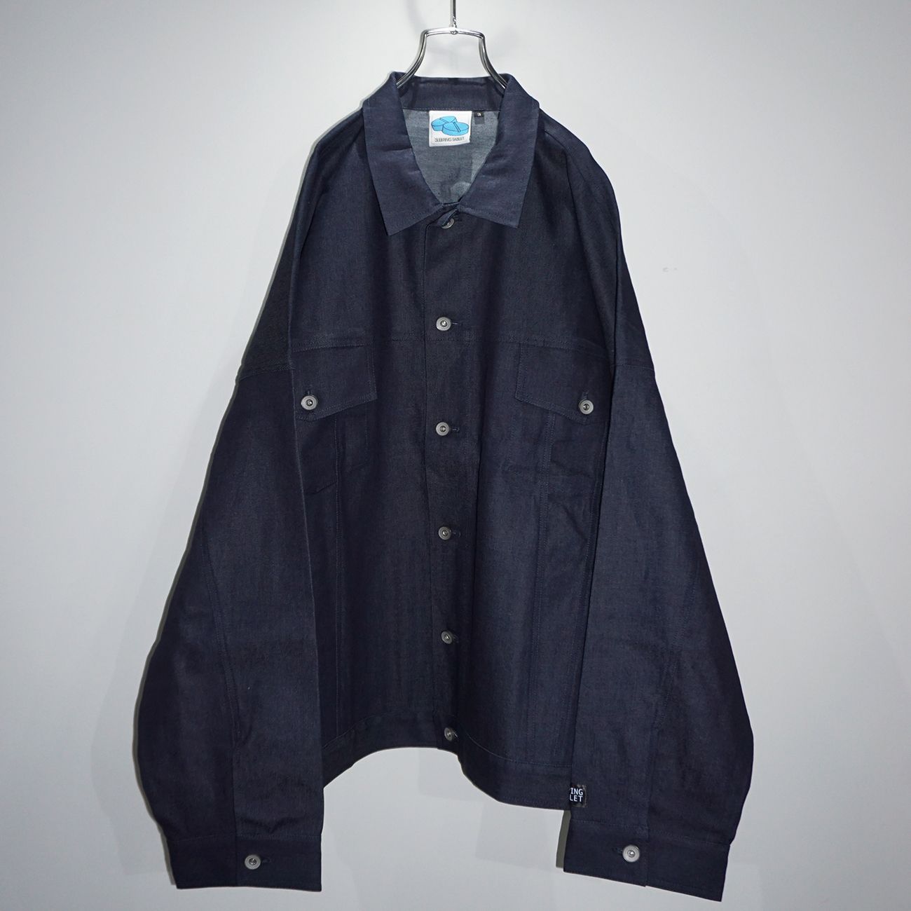 GENE [ RAW DENIM TRUCKER JACKET ]