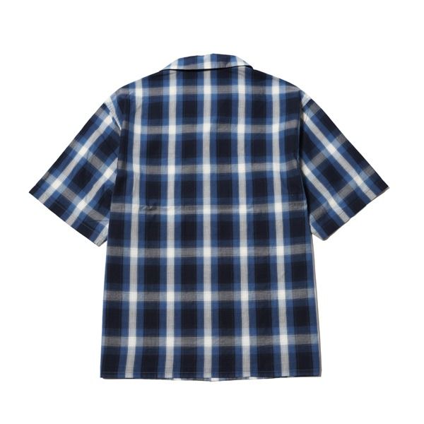 HOOK OPEN COLLAR CHECK-SHIRTS