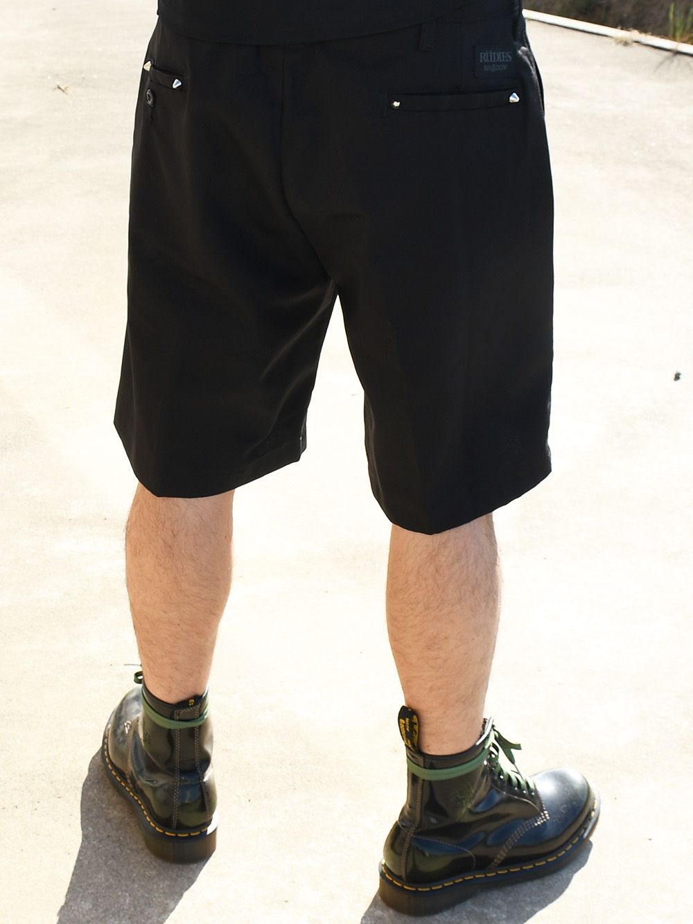 SPIKES -STUDS WORK SHORTS