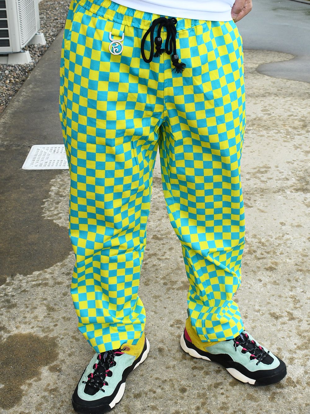 RC CHECKER WIDE-PANTS