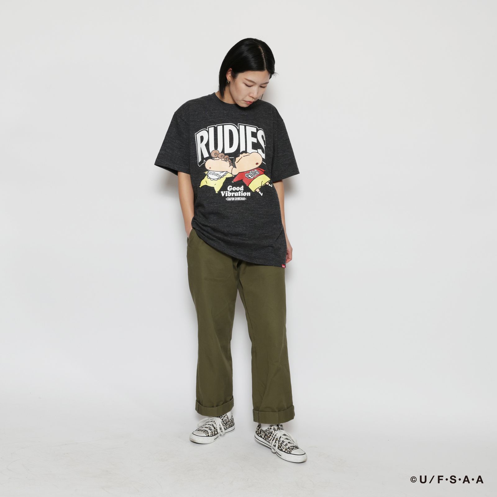 RUDIE'SxCRAYON SHINCHAN NAP TEE