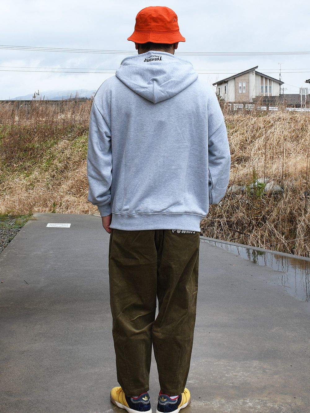 THRASHER Logo FULL ZIP Hoodie